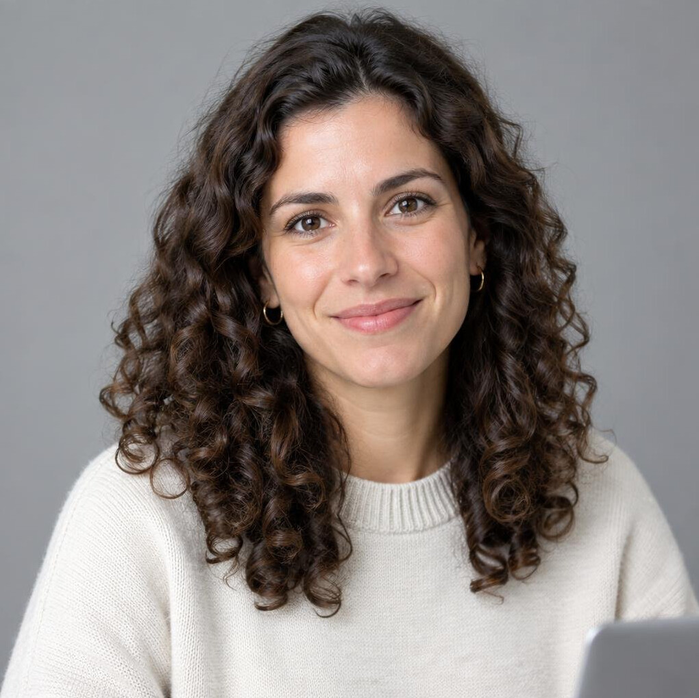 Portrait of a Portuguese woman data researcher