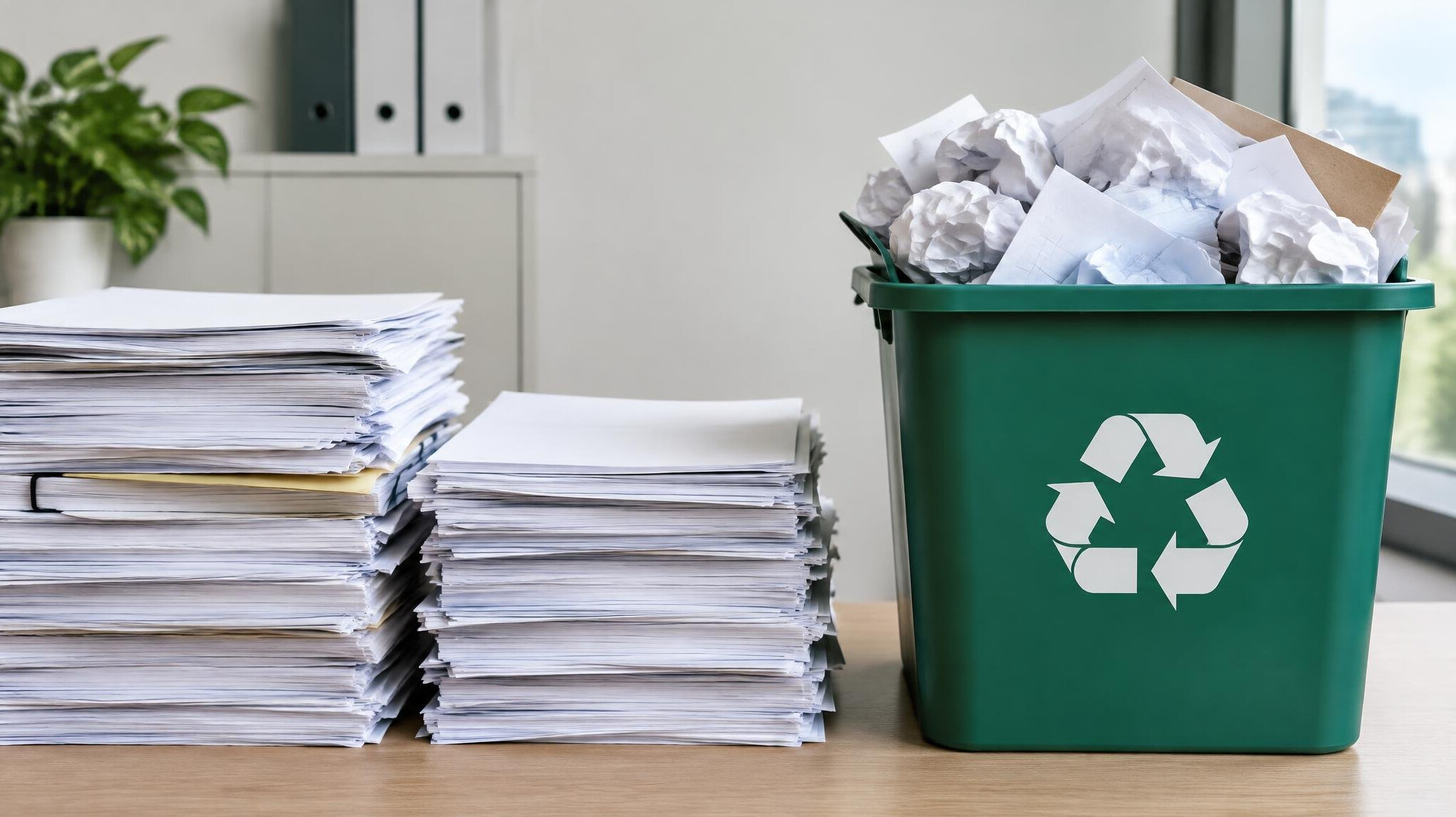 stacked paper documents